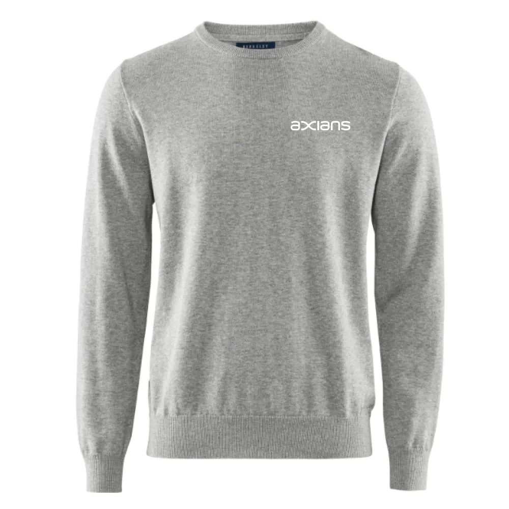 Brockton Crew Neck Light Grey Herr