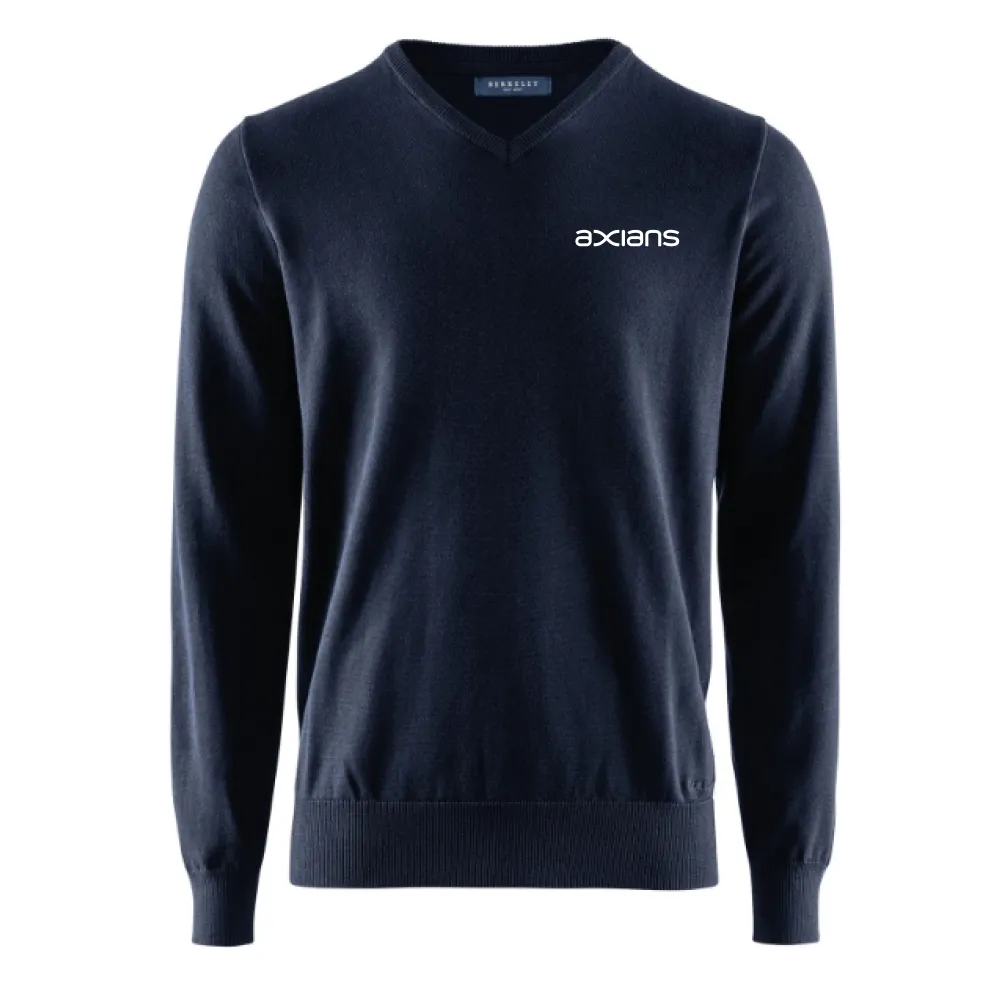 Brockton V-neck Navy Herr